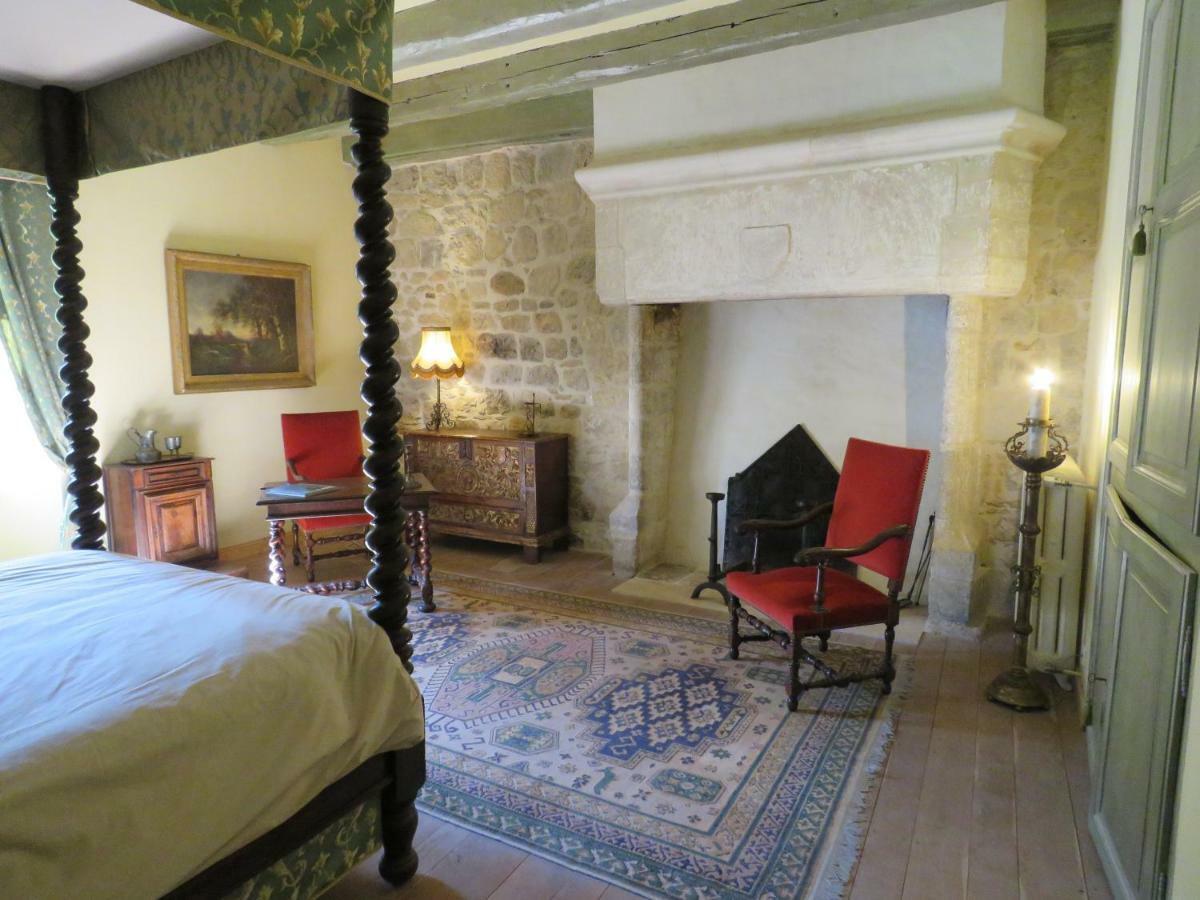 Bed and Breakfast Chateau De Gaubert Террассон-Лавільдьє Екстер'єр фото